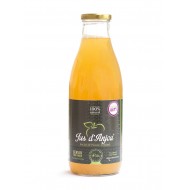 Jus de pommes plat