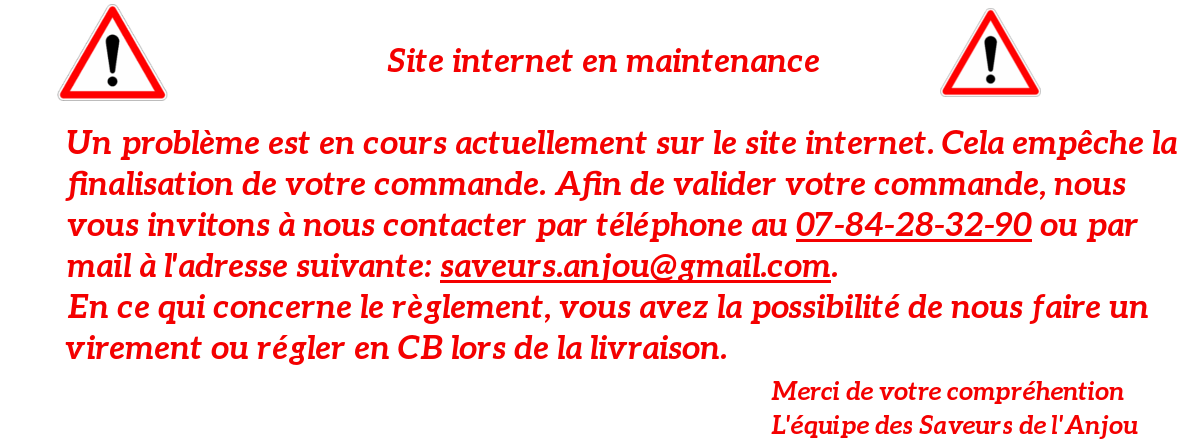 Problème site internet